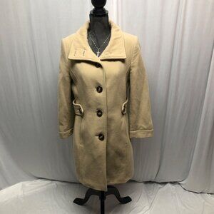 Kello Scandinavia Wool Cashmere Blend Coat Womens Small Camel Scandinavian